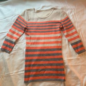 Striped Tunic Sweater